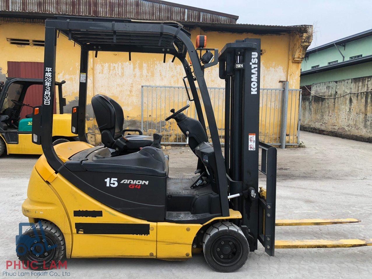 Xe nâng điện Komatsu 1.5 tấn FB15G-12 cũ