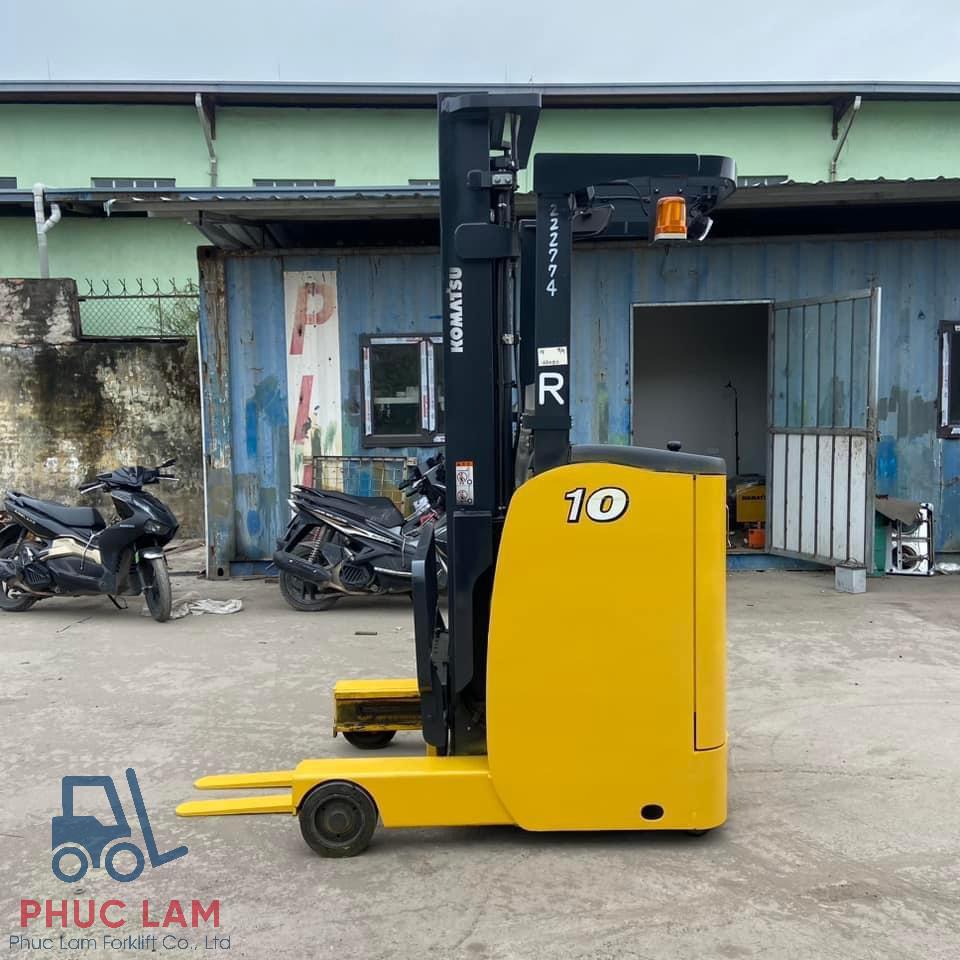 Xe nâng điện đứng lái Komatsu 1 tấn FB10RL-15 2020 cũ