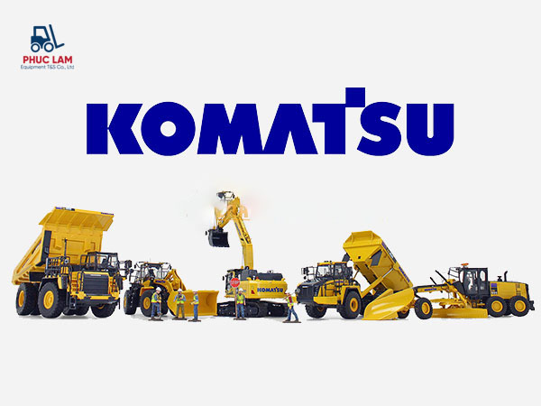 Lịch sử hình thành thương hiệu Komatsu