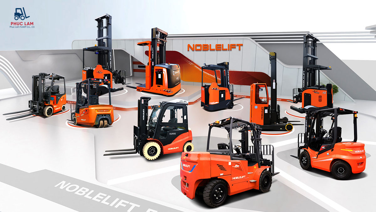 Thương hiệu xe nâng điện Noblelift