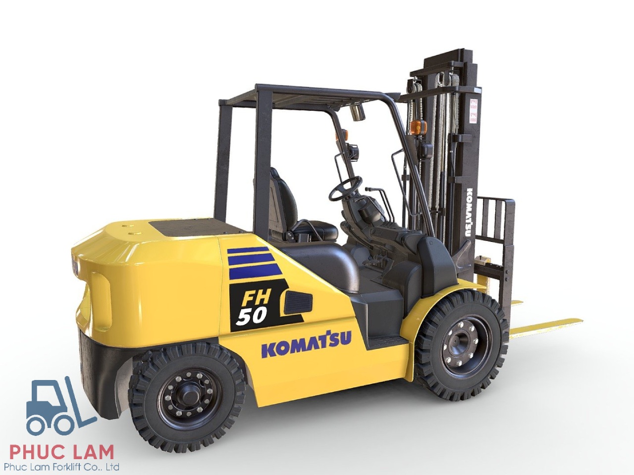 Xe nâng dầu Komatsu 5.0 tấn model FH50-1