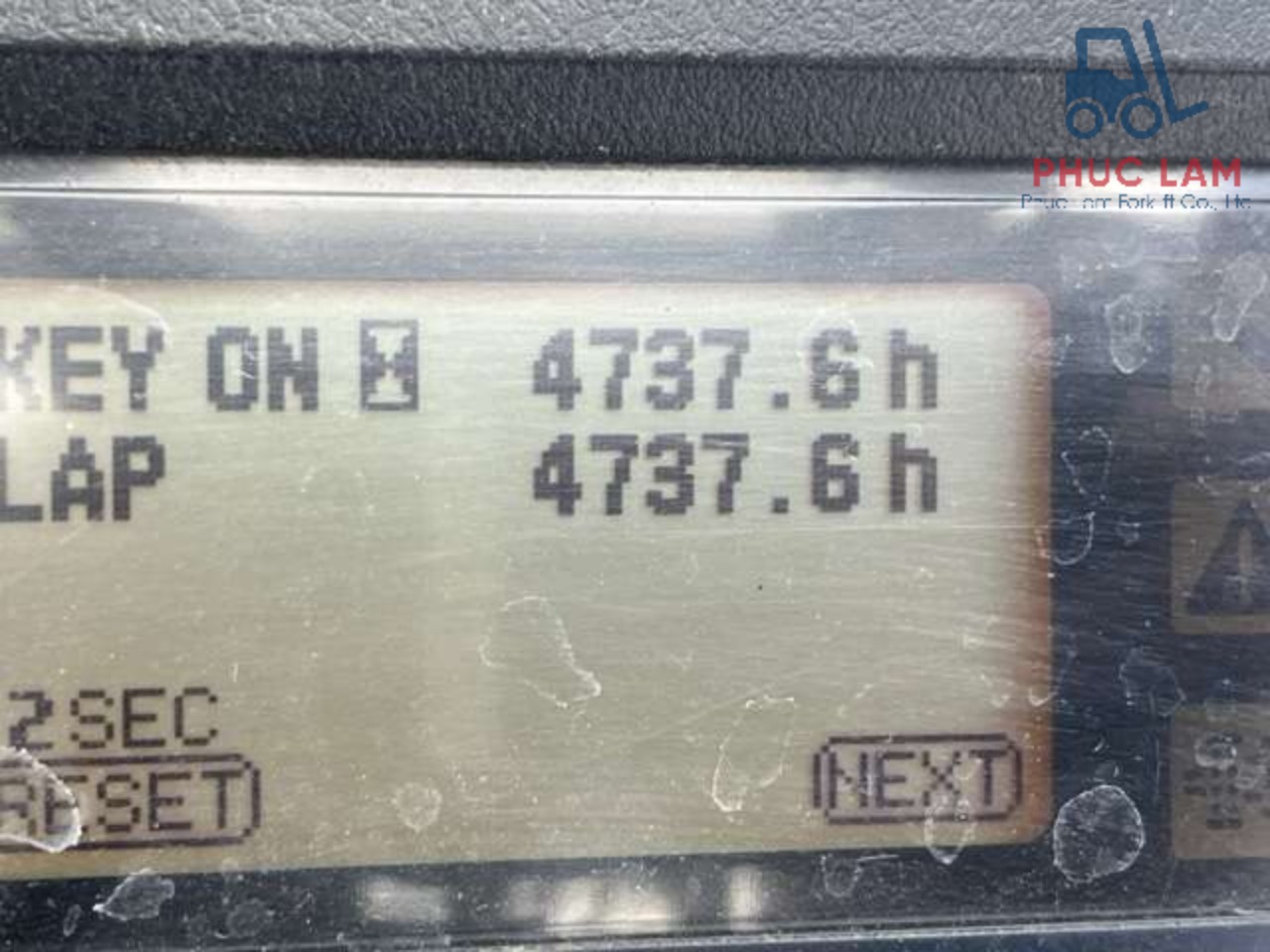 Xe nâng dầu Toyota 8.0 tấn model 8FD80 cũ