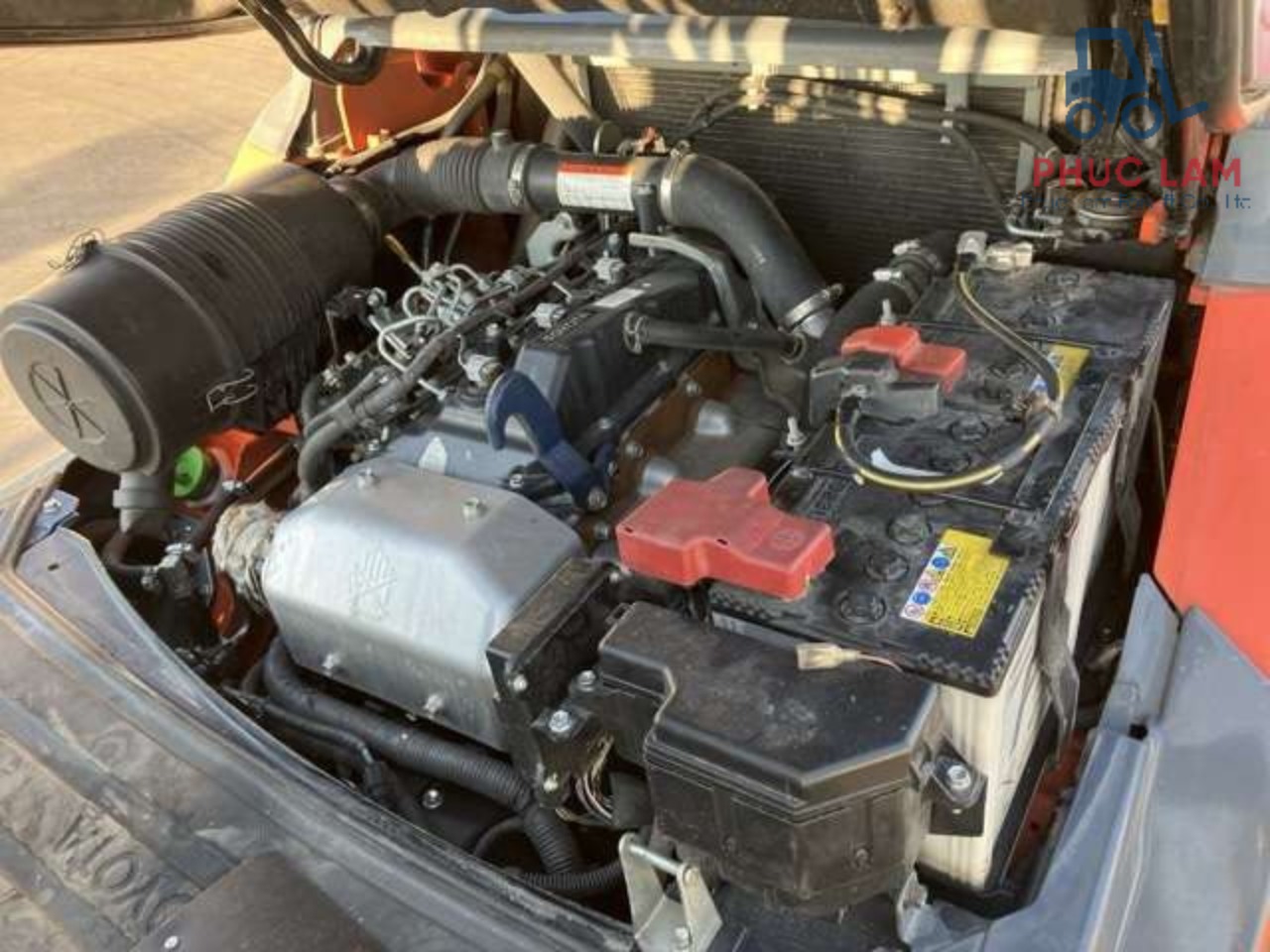 Xe nâng dầu Toyota 8.0 tấn model 8FD80 cũ tại Phúc Lâm