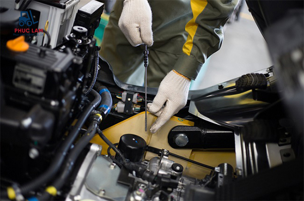 Bảo dưỡng xe nâng định kỳ giúp tăng tuổi thọ của xe