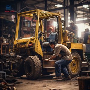 Hướng dẫn quy trình bảo dưỡng xe nâng điện Komatdu định kỳ