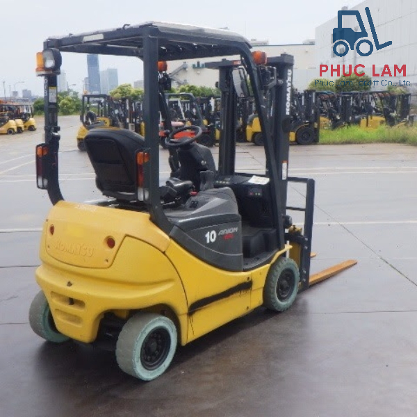 Xe nâng điện Komatsu 1.0 tấn model FB10-12 cũ sx 2019