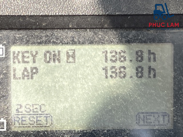 Xe nâng điện Toyota 1.5 tấn model 8FB15 cũ 