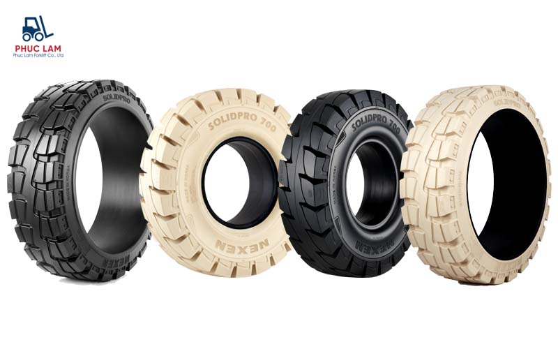 Các loại lốp xe nâng phổ biến hiện nay