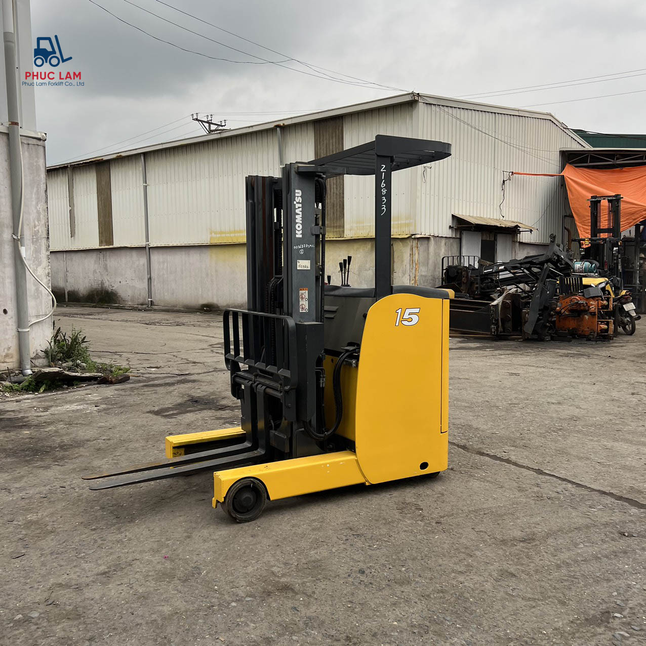 Xe nâng điện Komatsu FB15RL-15