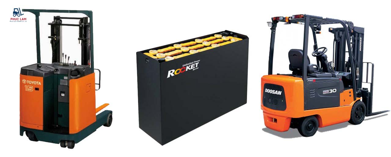 Cách lựa chọn bình ắc quy cho xe nâng điện