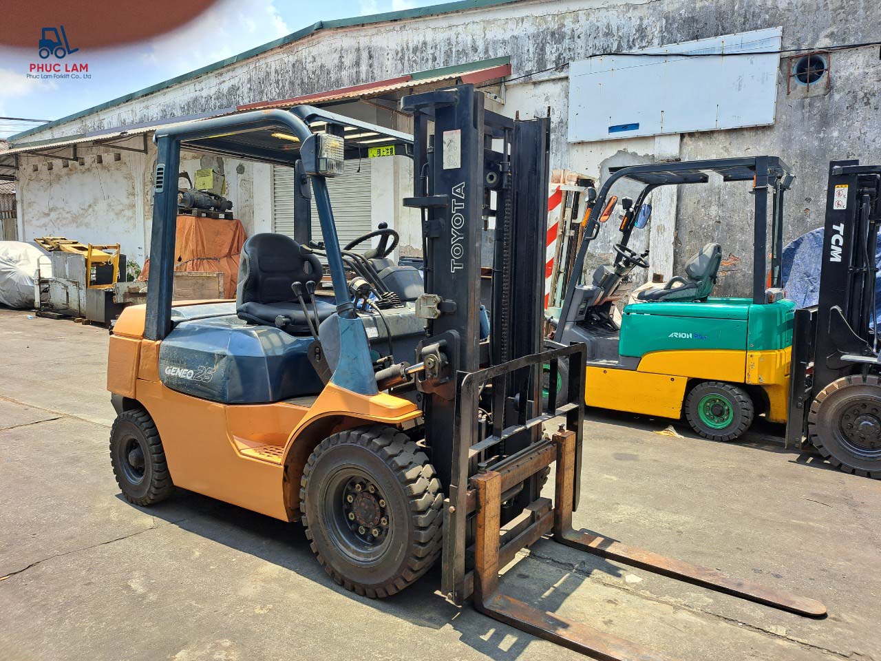 Nhược điểm của xe nâng Nhật bãi