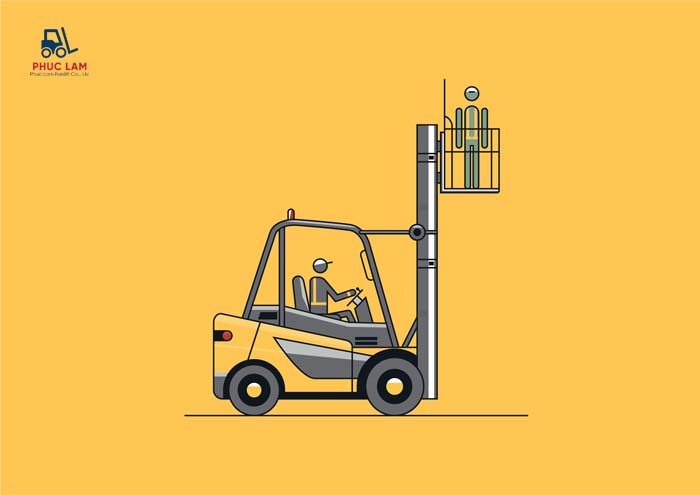 Sử dụng lồng an toàn xe nâng khi nào