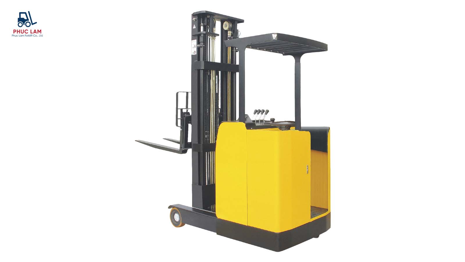 Xe nâng điện đứng lái