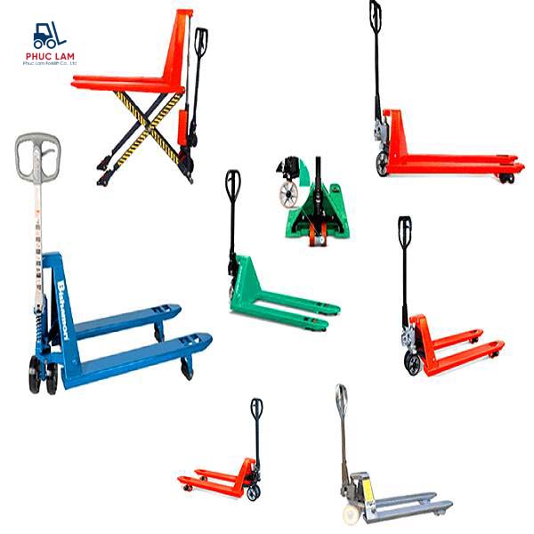 Phân loại xe nâng tay thấp