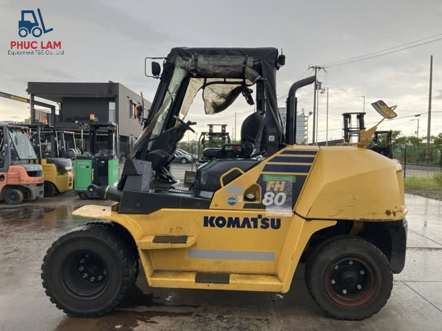 Xe nâng dầu Komatsu 8.0 tấn model FH80-2 cũ