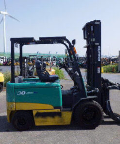 Xe Nâng Điện Komatsu 3 Tấn FB30-11 – Kẹp Tròn, Bình Hitachi 2021, Tháp 4.0m