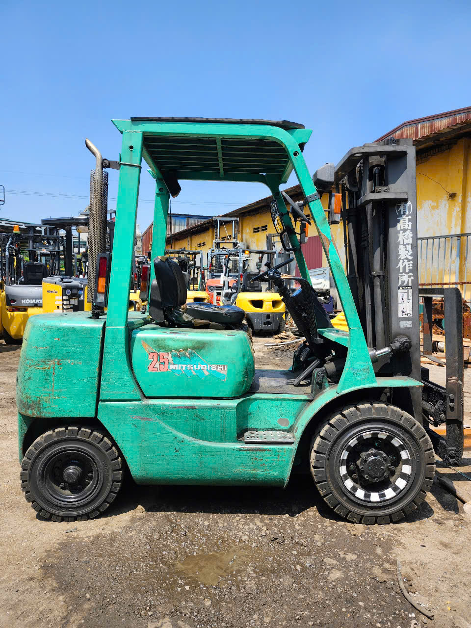 Xe Nâng Dầu Mitsubishi 2.5 Tấn FD25 – Hiệu Suất Ổn Định