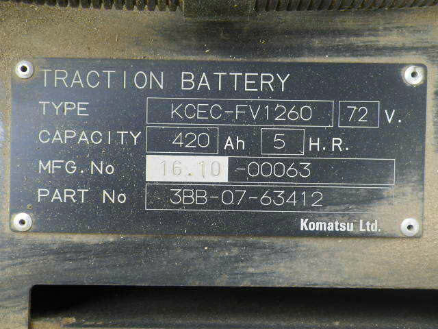 Xe nâng điện Komatsu 3 t FE30-1 (11)