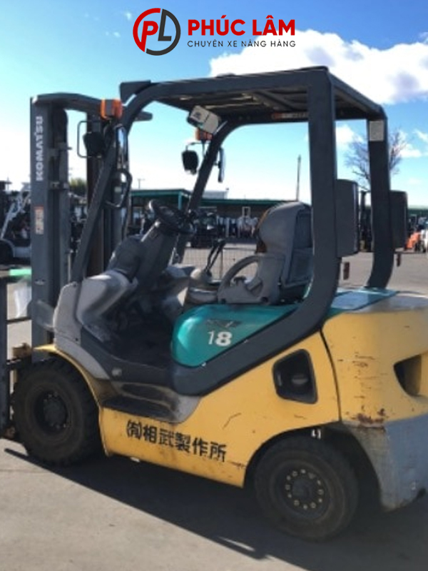 Xe nâng dầu ngồi lái 1.8 tấn Komatsu FD18LC-20 - Ảnh 2