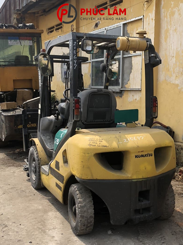 Xe nâng dầu Komatsu ngồi lái 2.5 tấn FD25W-15 - Ảnh 2