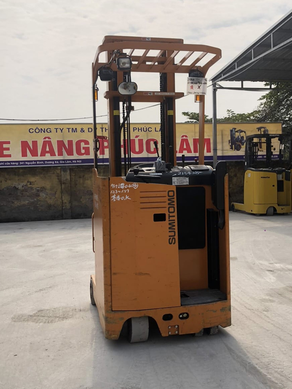Xe nâng điện đứng lái 1 tấn Sumitomo 61-FBR10NE - Ảnh 3