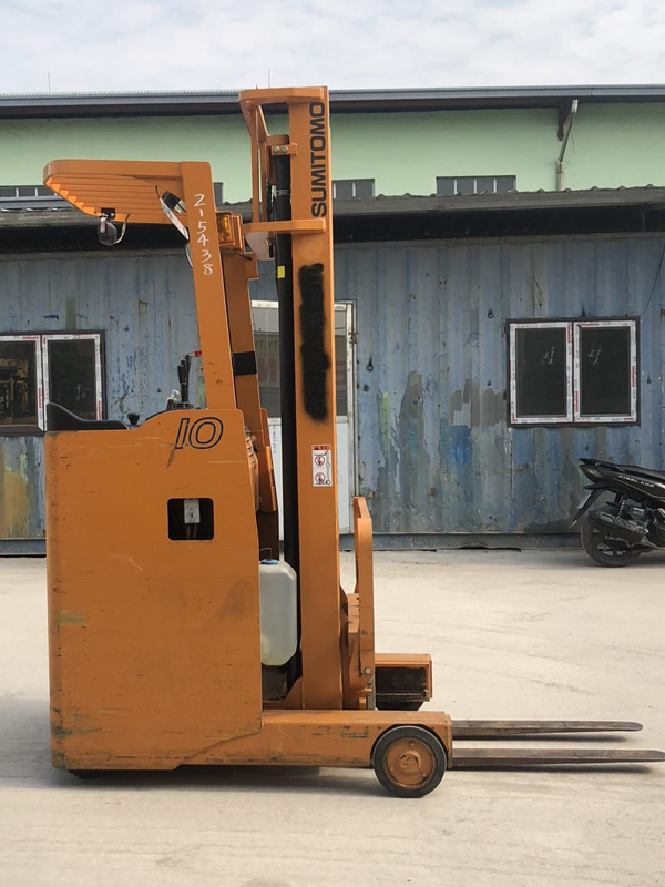 Xe nâng điện đứng lái 1 tấn Sumitomo 61-FBR10NE - Ảnh 2