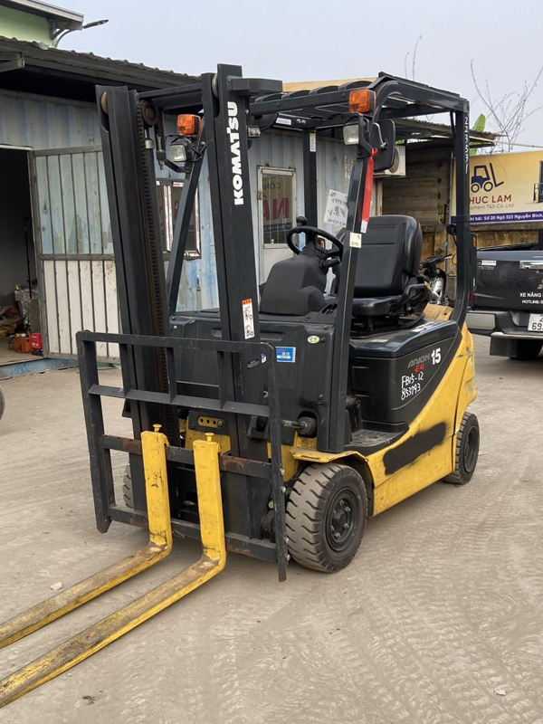 Xe nâng điện ngồi lái 1,5 tấn Komatsu FB15-12 - Ảnh 5