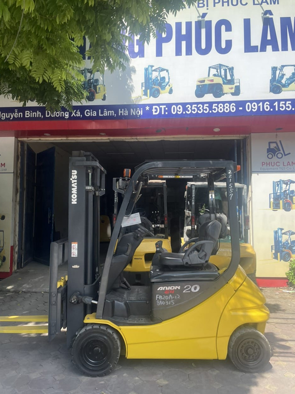 Xe nâng điện Komatsu ngồi lái 2 tấn FB20A-12