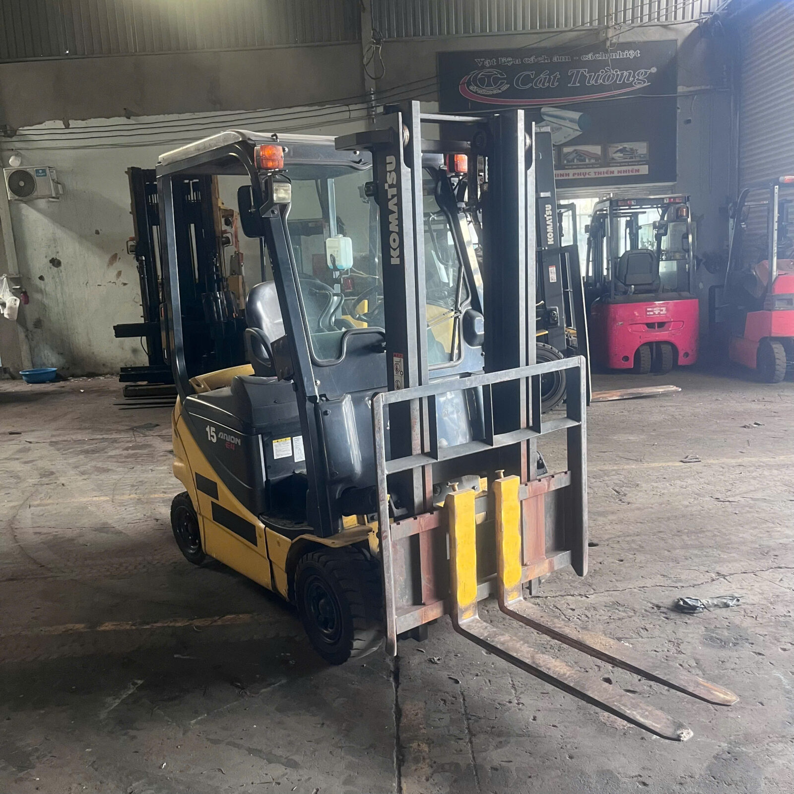 Xe nâng điện Komatsu 1.5 tấn FB15-12 (845002) - Ảnh 3