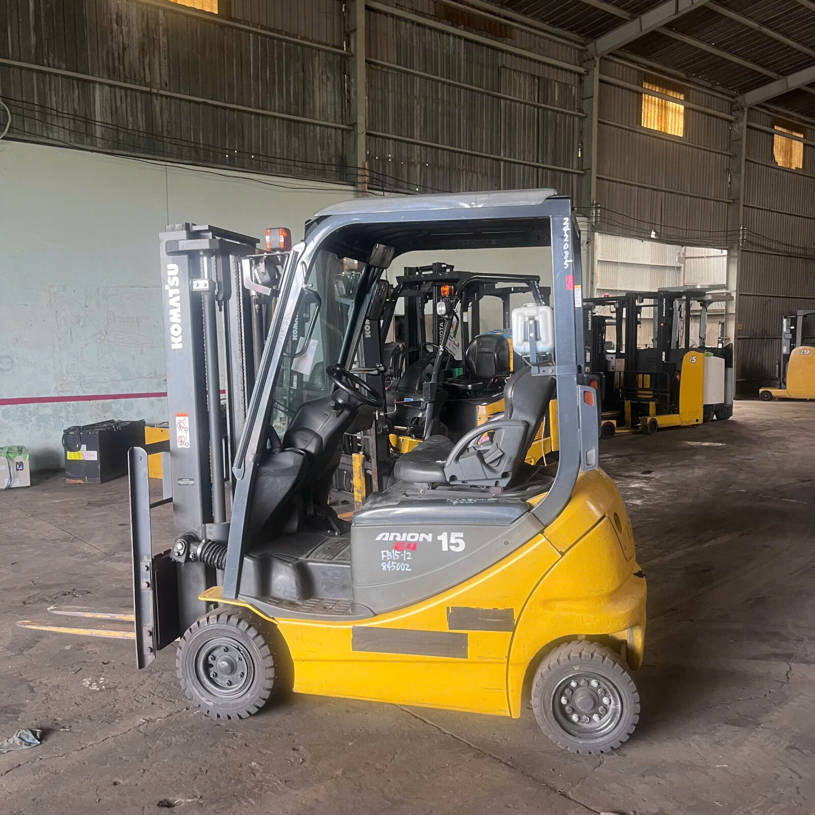Xe nâng điện Komatsu 1.5 tấn FB15-12 (845002) - Ảnh 4
