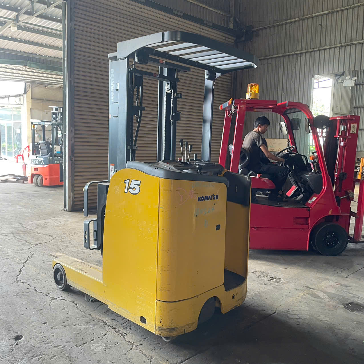 Xe nâng điện Komatsu 1.5 tấn FB15RLF-15 (160524) - Ảnh 5