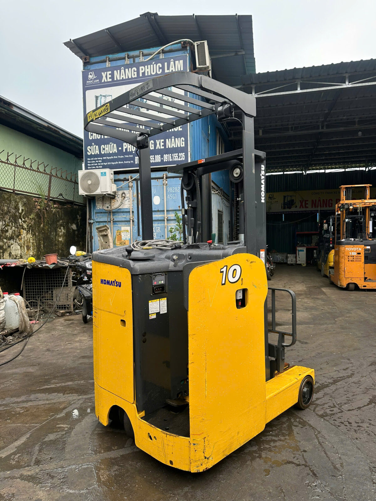 Xe nâng điện Komatsu 1.5 tấn FB10RL-15 (160478) - Ảnh 3