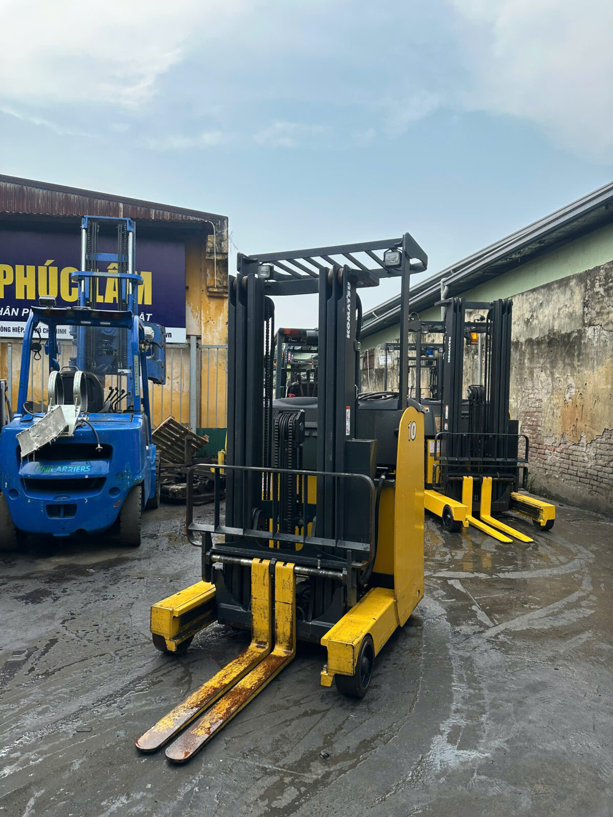 Xe nâng điện Komatsu 1.5 tấn FB10RL-15 (160478) - Ảnh 5