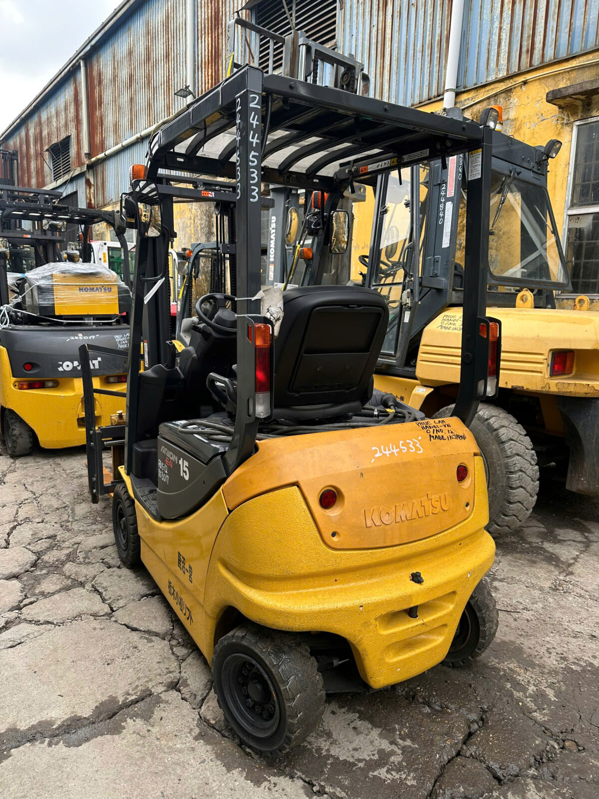 Xe nâng điện Komatsu 1.5 tấn FB15-12 sr 853017 - Ảnh 2