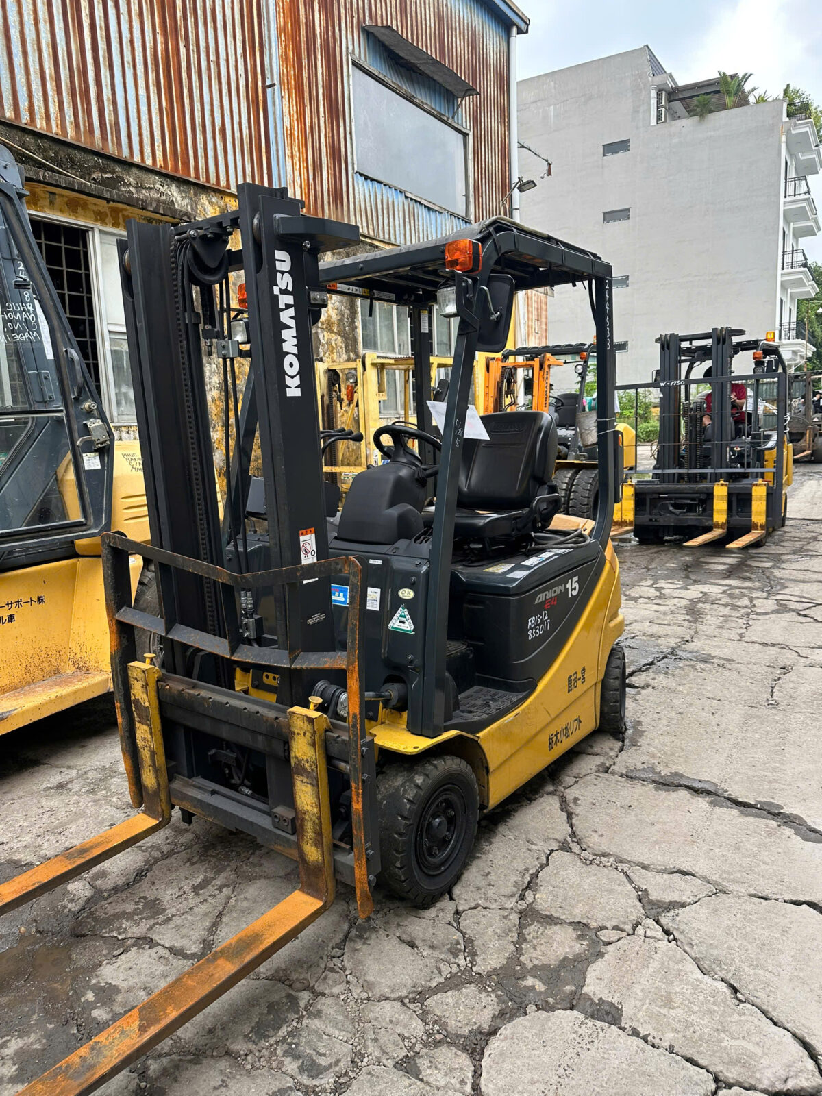 Xe nâng điện Komatsu 1.5 tấn FB15-12 sr 853017