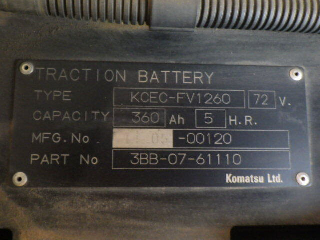 Xe nâng điện Komatsu 2.5 tấn FE25-1 (300120) - Ảnh 4