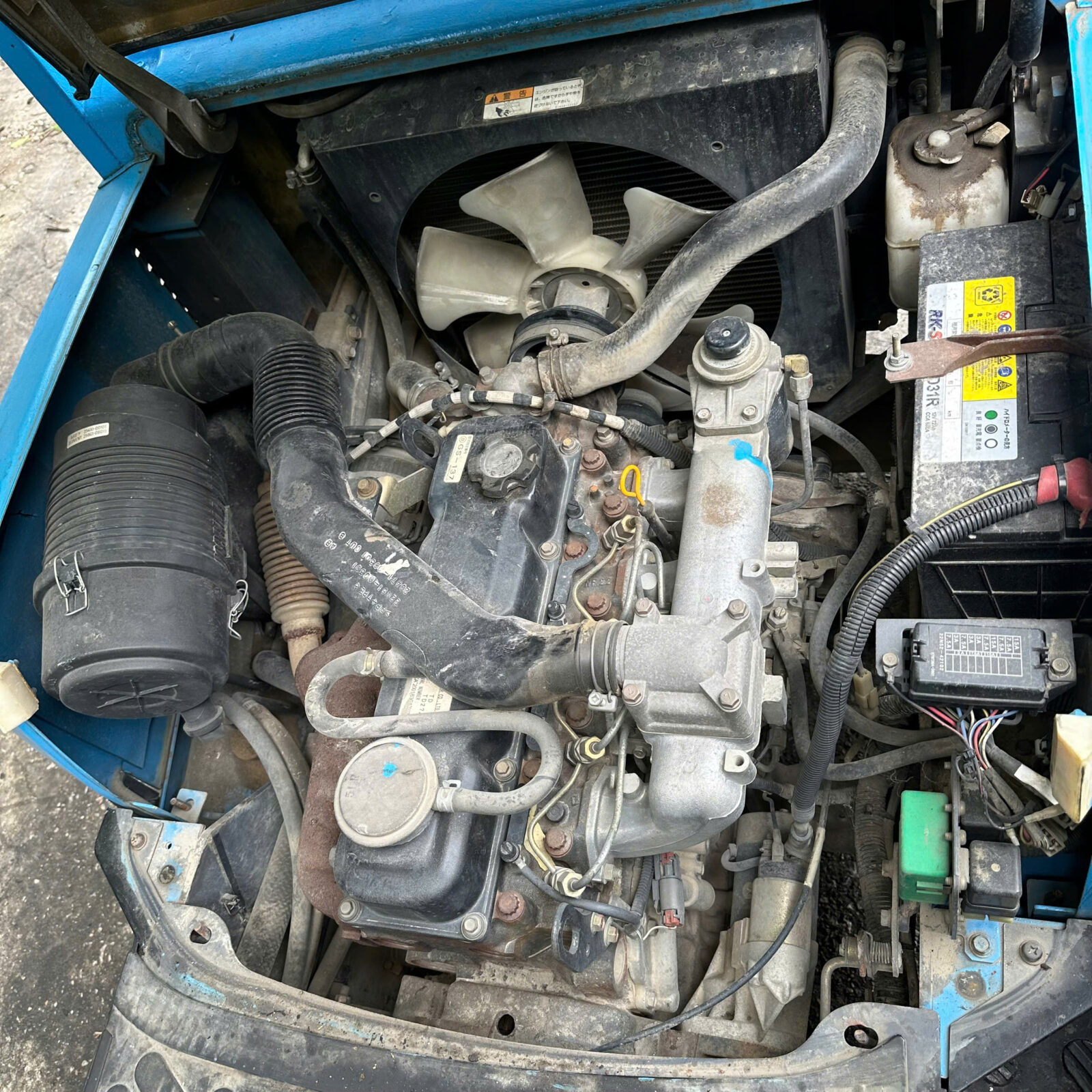 Xe nâng dầu TCM 2.5 tấn FD25T3 (2N501417), sản xuất năm 2006 - Ảnh 6