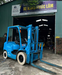Xe nâng dầu TCM 2.5 tấn FD25T3 (2N501417), sản xuất năm 2006