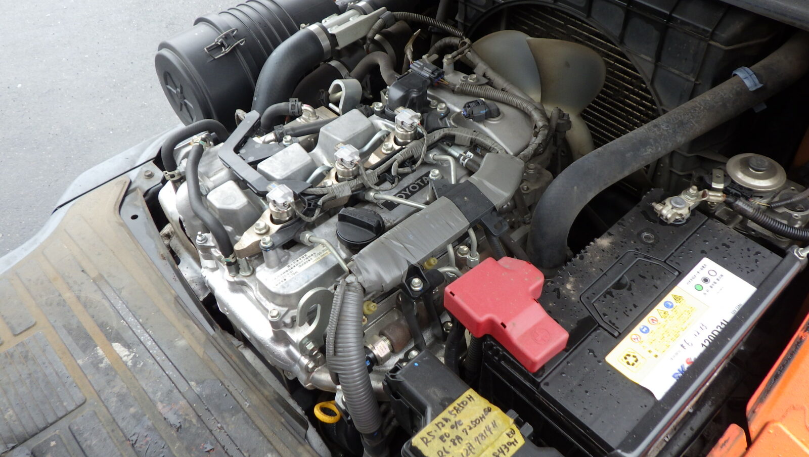Xe nâng dầu Toyota 2.5 tấn 02-8FDL25 (80370) - Ảnh 8