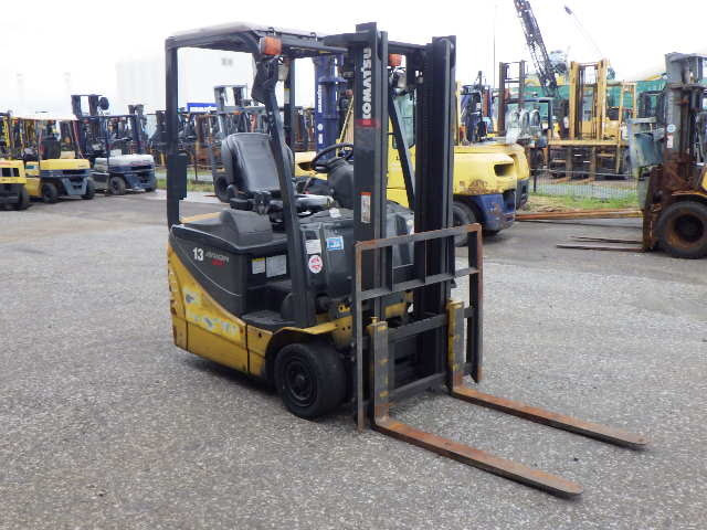 Xe nâng điện 1.3 tấn Komatsu FB13M-12 serial 830234