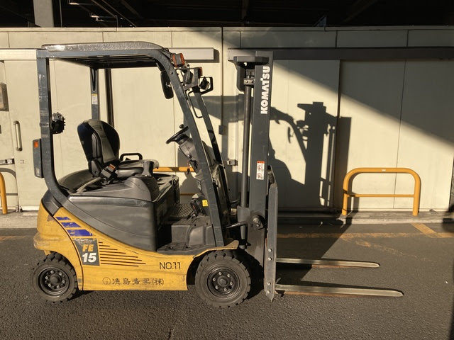 Xe nâng điện 1.5 tấn Komatsu FE15-1 serial 400347