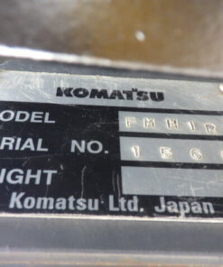Xe nâng điện đứng lái model FB10RL-15 serial 154596