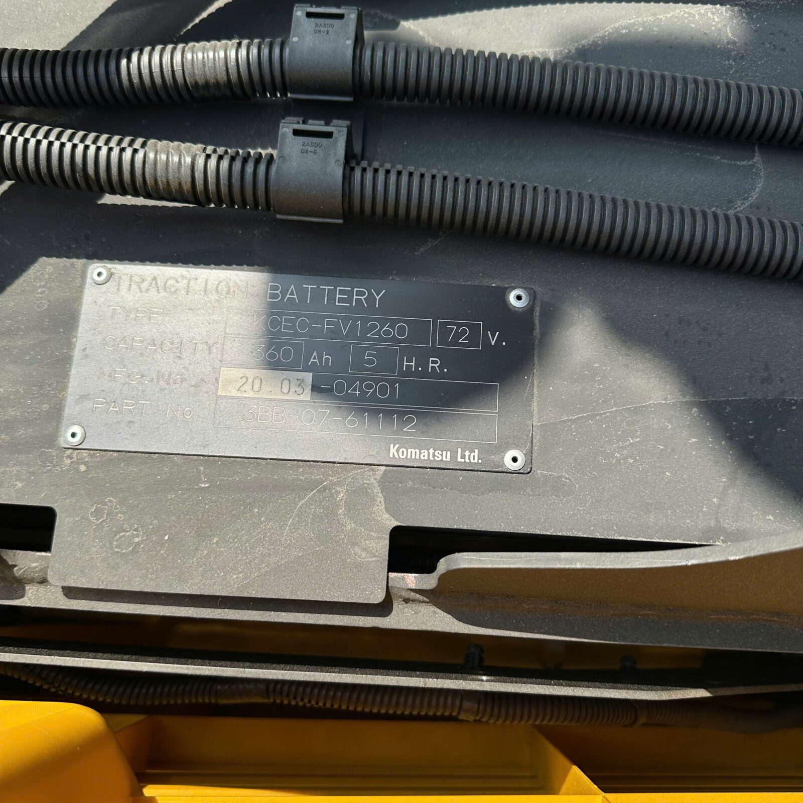 Xe nâng điện Koamatsu 2.5 tấn FE25-1 (309186), sản xuất năm 2020 - Ảnh 3