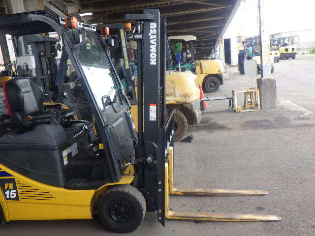 Xe nâng điện Komatsu 1.5 tấn FE15-1 (400466) - Ảnh 11