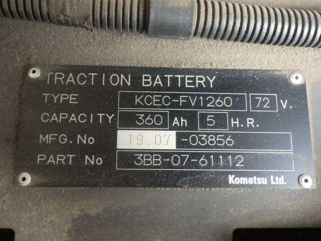 Xe nâng điện Komatsu 2.5 tấn FE25-1 (307758) - Ảnh 12