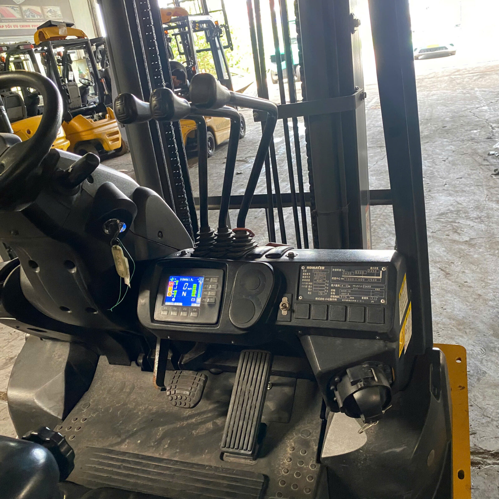 Xe nâng điện Komatsu 2.5 tấn FE25-1 (310254) - Ảnh 8