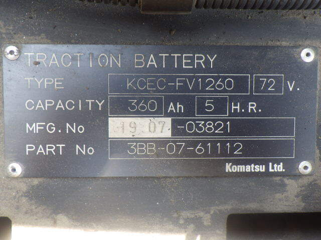 Xe nâng điện Komatsu 2.5 tấn FE25H-1 (307707) - Ảnh 12