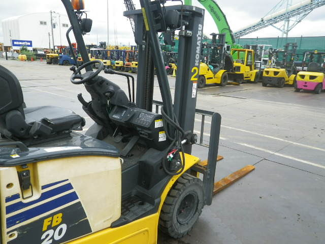 Xe nâng điện Komatsu 2 tấn FB20-12 (102103) - Ảnh 10
