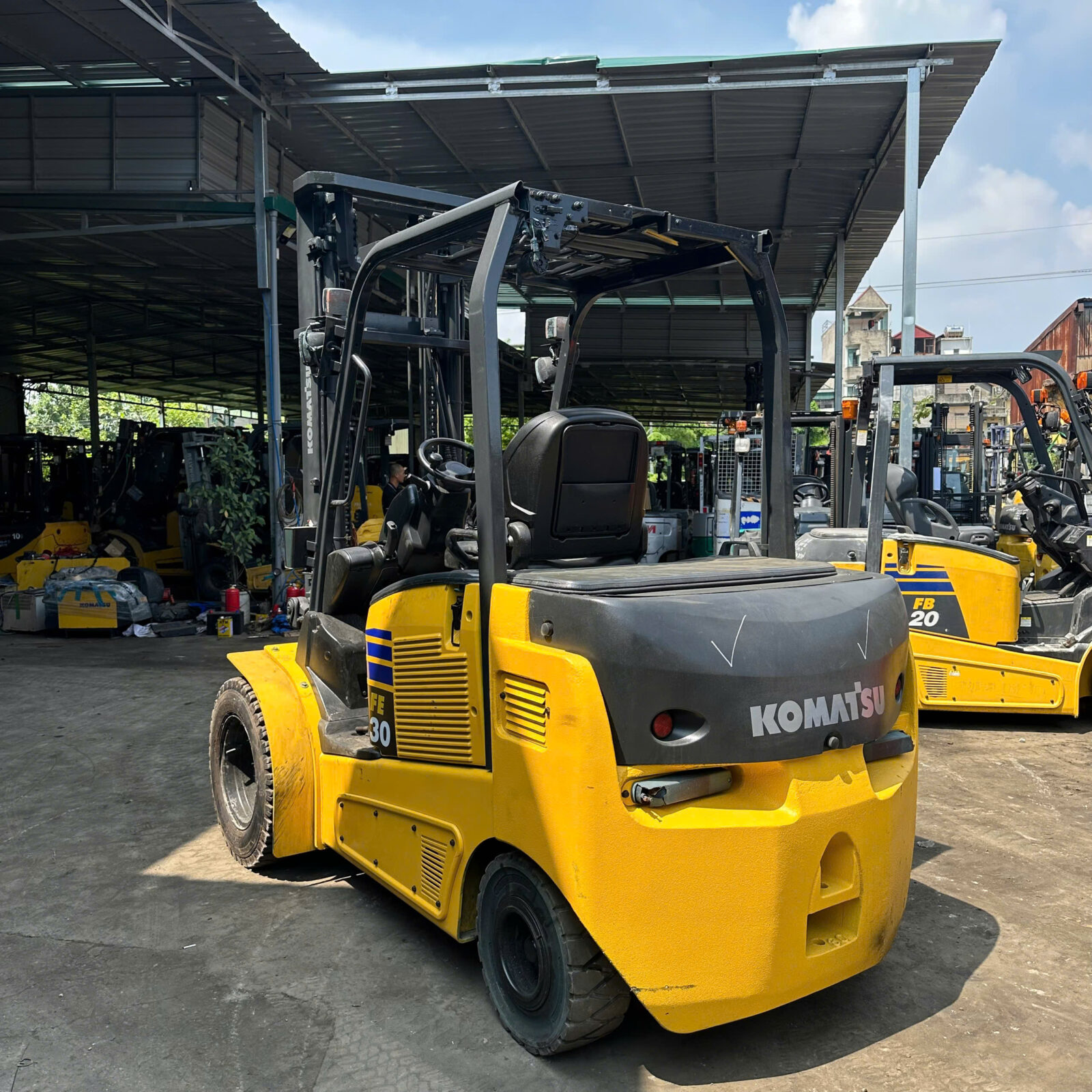 Xe nâng điện Komatsu 3 tấn FE30-1 (305742) - Ảnh 4
