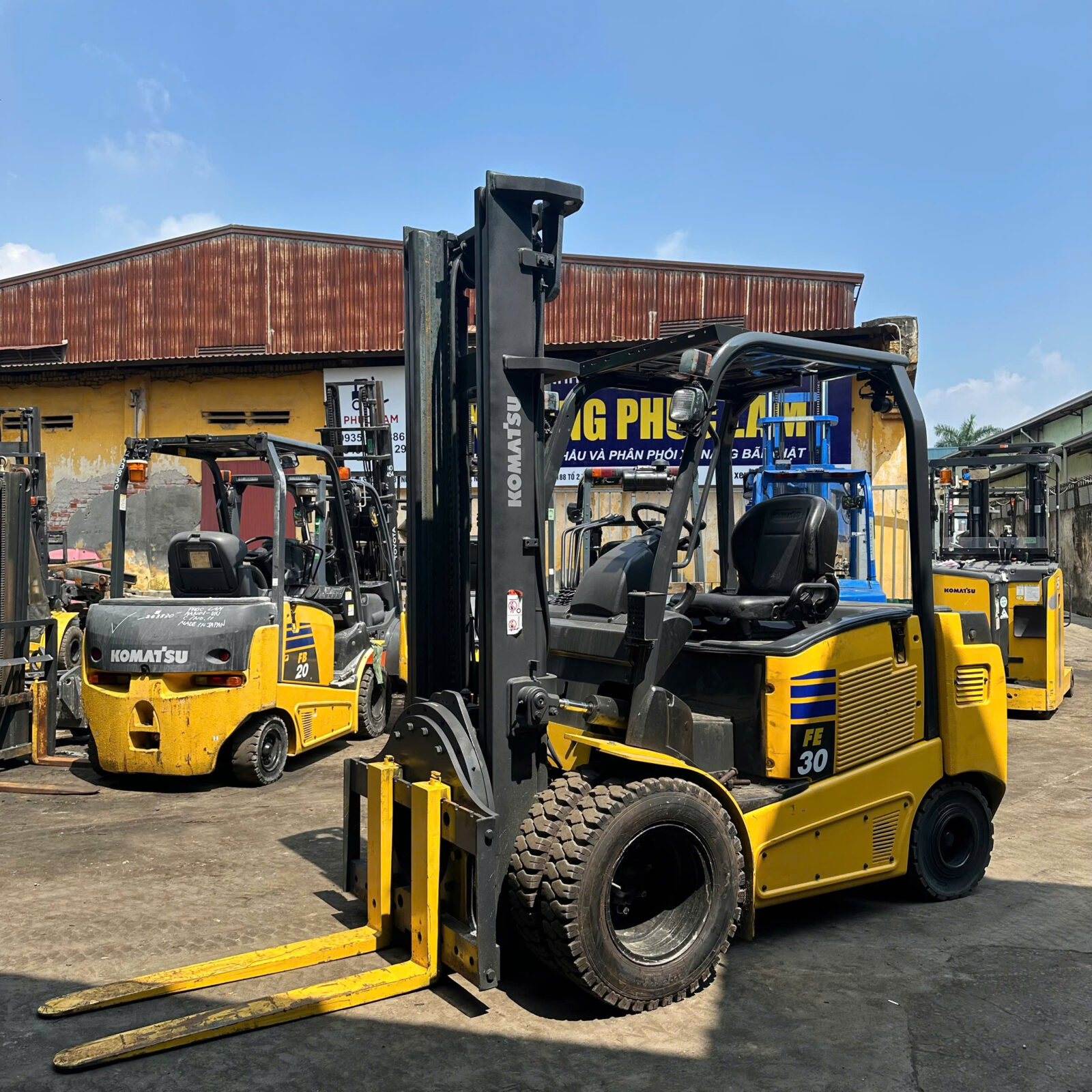 Xe nâng điện Komatsu 3 tấn FE30-1 (305742) - Ảnh 8